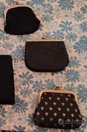 Portamonete in vera pelle