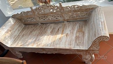 Divano balinese in teak