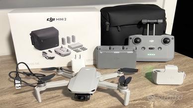 Drone  DJI mini 2 fly more combo con 3 batterie