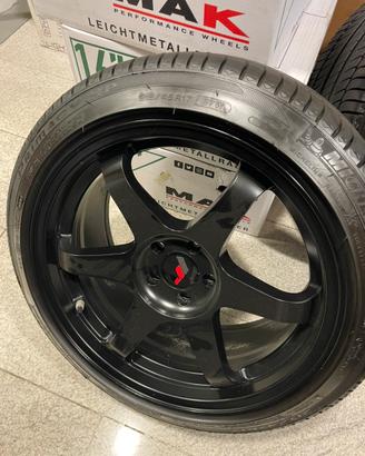 Cerchi japan e gomme michelin toyota gr 86