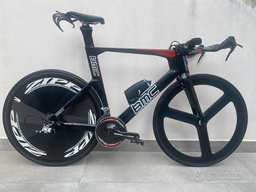 Bicicletta cronometro triathlon zipp fsa