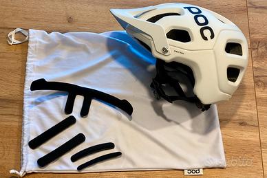 POC Tectal, Casco da Bici, M-L (55-58 cm), Bianco
