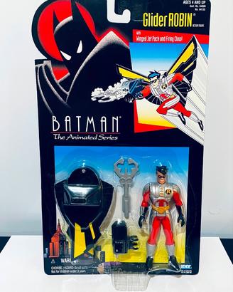 ✅ BATMAN ANIMATED SERIES ROBIN GLIDER Kenner NUOVO