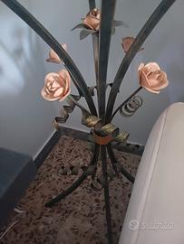 tavolino con lampada