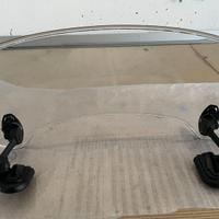 Deflettore d'aria per moto e scooter