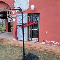 CANESTRO MINI-BASKET E ATTREZZO TOTAL CROUNCH