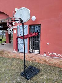 CANESTRO MINI-BASKET E ATTREZZO TOTAL CROUNCH