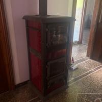Stufa a legna con forno