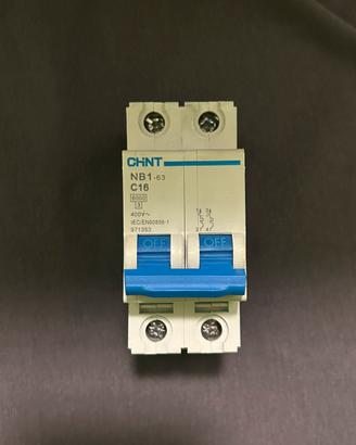 Magnetotermico CHINT NB1-63 C16 Bipolare 16A