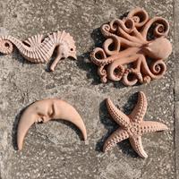 Formelle- statue in cotto toscano  fatte a mano.