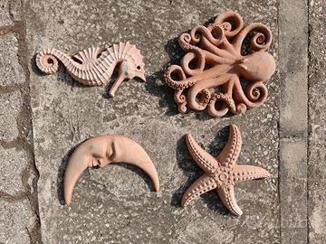 Formelle- statue in cotto toscano  fatte a mano.