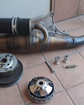 Marmitta polini + variatore polini piaggio
