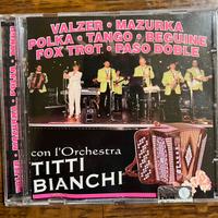 CD valzer mazurka,tango.. orchestra Titti bianchi
