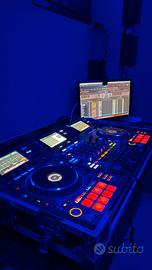 CONSOLLE E IMPIANTO PROFESSIONALE DA DJ