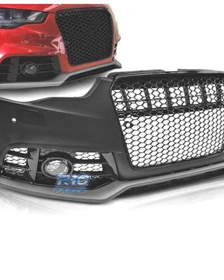 PARAURTI ANTERIORE AUDI A5 11-16 LOOK RS5 NERO PDC