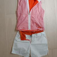 Pantaloncini sportivi c/gilet 