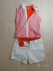Pantaloncini sportivi c/gilet 