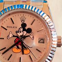 Rolex datejust quadrante Mickeymouse/topolino