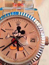 Rolex datejust quadrante Mickeymouse/topolino