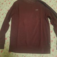 Felpa Vans Bordeaux tagli small