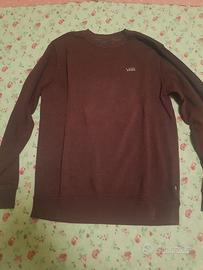 Felpa Vans Bordeaux tagli small