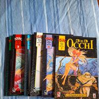 set 1 a 8 3x3 occhi manga