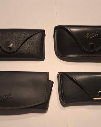 4 CUSTODIE PER OCCHIALI *PERSOL *RAY-BAN *SAFILO.