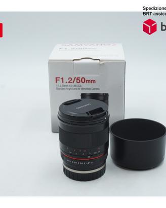Samyang 50 F1.2 per Canon M (Canon)