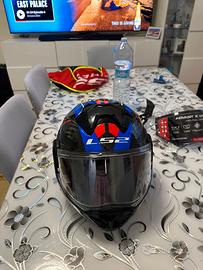 Casco integrale Advant X1 Carbon – nero/blu/rosso