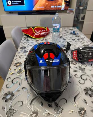 Casco integrale Advant X1 Carbon – nero/blu/rosso