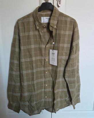 Camicia a Quadri Selected Homme Slim Fit "Aloe"