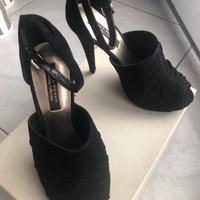 Scarpe donna #37 Zara scamosciate nero