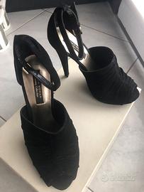 Scarpe donna #37 Zara scamosciate nero