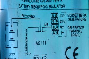 Dometic AG111 regolatore carica per  generatore 