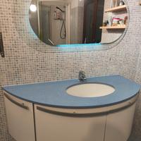 Mobile con Specchiera Bagno