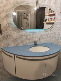 Mobile con Specchiera Bagno