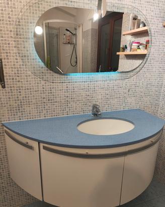 Mobile con Specchiera Bagno