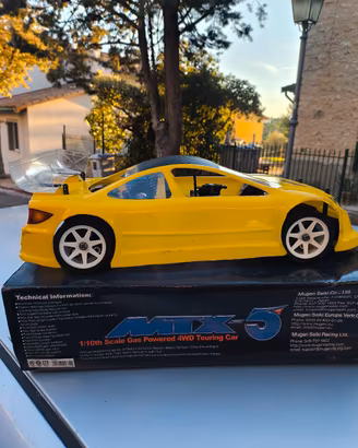 mugen mtx5 RC 1/10 on road vintage con scatola 