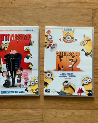 Dvd originale “Cattivissimo me 1 e 2”