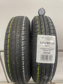 155 80 r13 79t 2 gomme runway estive