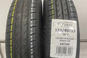 155 80 r13 79t 2 gomme runway estive