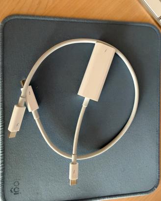 Apple adattatore USB C  a TB.2 + cavo Thunderbolt