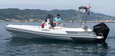 Gommone Salpa Soleil 23,Mercury V6 200cv. Carrello
