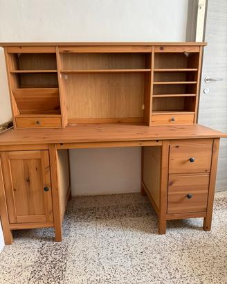 Scrivania ikea hemnes legno