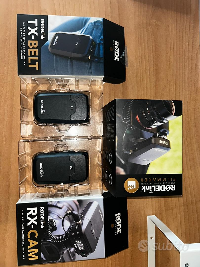 Rode Rodelink - Kit Radiomicrofono TX-RX - Audio/Video In vendita a Varese