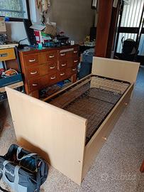 LETTO DOPPIO A SCOMPARSA
