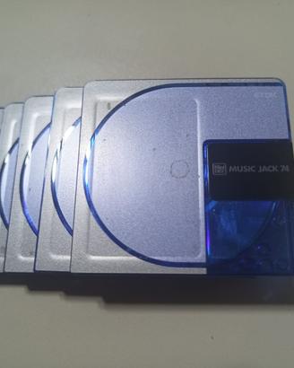 Lotto 5, n.5 minidisc TDK Music Jack 74