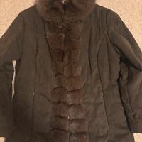 Piumino con pelo Donna Carol misura 47|48