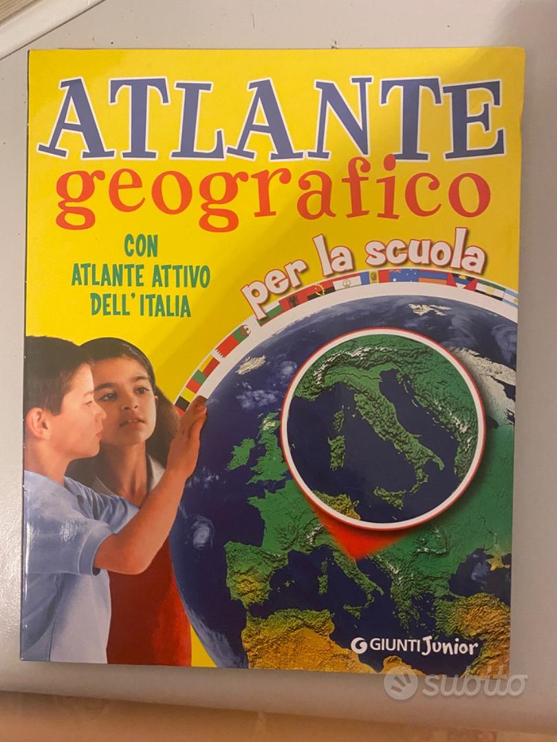 Atlante geografico per la scuola, con atlante storico dell'Italia.