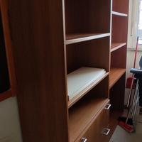 Mobile da UFFICIO: due librerie legno marrone